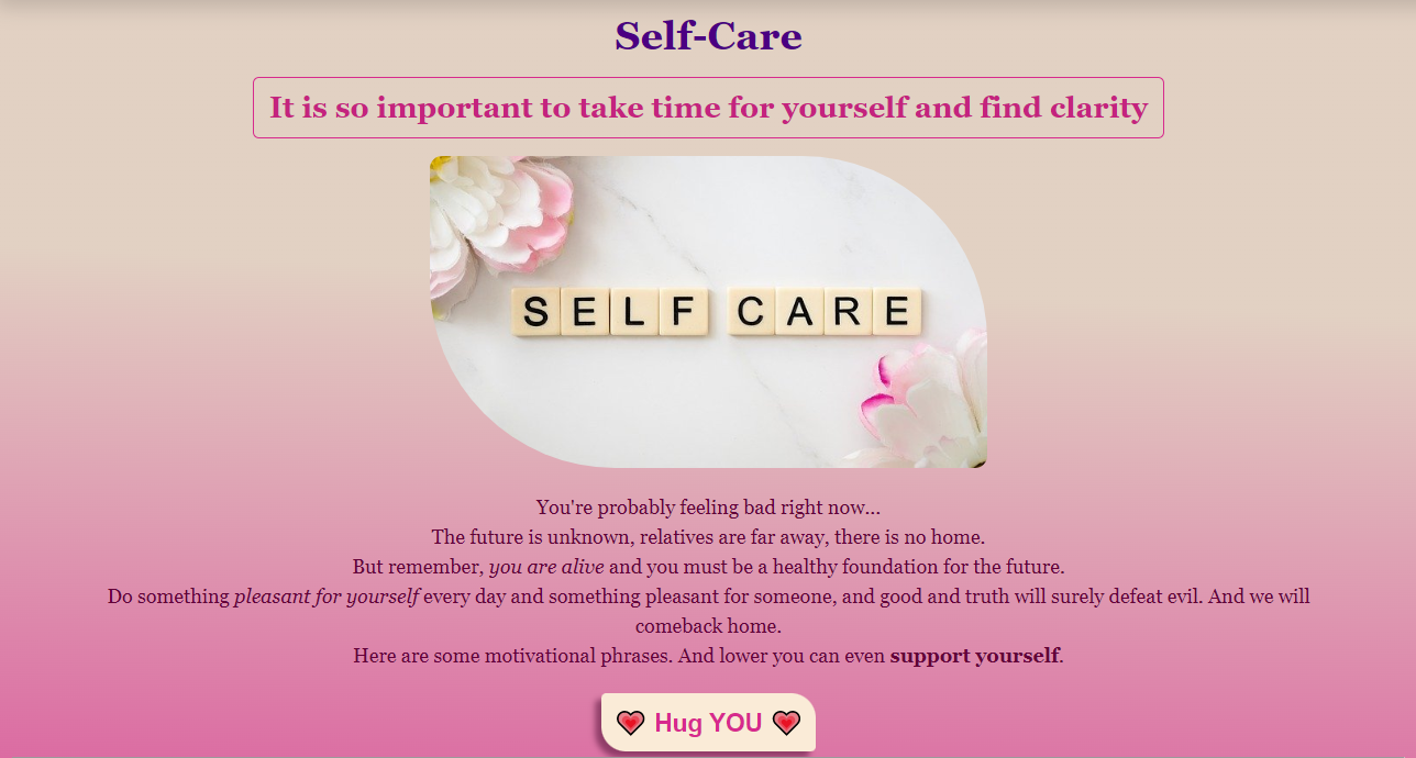 Self-Care App